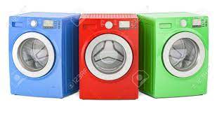 Check spelling or type a new query. Set Of Colored Washing Machines 3d Rendering Isolated On White Background Stock Photo Picture And Royalty Free Image Image 79549542