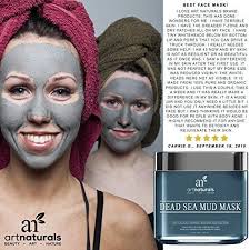 Artnaturals Dead Sea Mud Mask For Face Body Hair 8 8oz 100 Natural Organic Dead Sea Mud Mask Face And Body Mud Mask