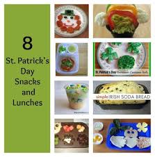 Pastry on the bottom, a different type of pastry on the top, unidentifiable flesh in the middle. 8 St Patrick S Day Snacks And Lunches Jdaniel4s Mom Fun Kids Food St Patricks Day Kids Meals