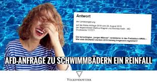 Sorry Afd Die Meisten Tatverdachtigen In Freibadern In Nrw Waren Deutsche Volksverpetzer
