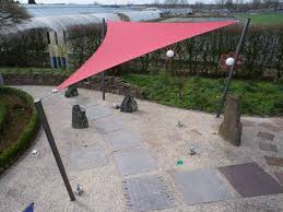 Patio shack sonnensegel 3x5 meter rechteckig wasserdicht, uv schutz polyester wasserabweisend sonnenschutz für garten balkon und terrasse, grau (3 x 5 m) 4,2 von 5 sternen. Sonnensegel Galabau Mahler Kleve Sonnenschutz Garten