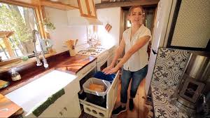 Fitted kitchen trash storage cabinet. 4 Tiny Home Kitchen Trash Can Options Tiny Home Weblog Windown Installation Service