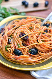 Resep spaghetti sarang burung saus balado. Spaghetti Alla Puttanesca Traditional Italian Recipe 196 Flavors