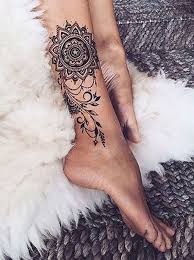 The Best Tattoo Ideas For Women In 2019 The Trend Spotter Leg Tattoos Foot Tattoos Henna Tattoo Designs