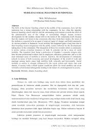 Mobilitas sosial akan menimbulkan kecemasan danjuga ketegangan. Pdf Mobilitas Sosial Pesantren Di Indonesia