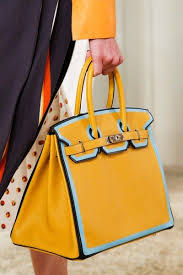 Hermes Resort 2018 Fashion Show Blue Birkin Purses And Bags Handbag
