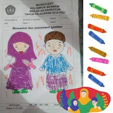 More images for gambar mewarnai tema diri sendiri paud » Hai Teman Teman Kata Bunda Paud Masjid Az Zahrotun Facebook