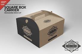 We have 4877 free resources for you. Square Cake Carrier Packaging Mockup By Incdesign On Creativemarket Packaging Mockup Free Packaging Mockup Branding Mockups