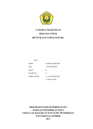 Check spelling or type a new query. Top Pdf Laporan Praktikum Biologi Umum Bentuk Da 1 123dok Com