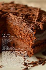 Eggless Chocolate Cake Vegan Chocolate Cake Kurryleaves Vegan Chocolate Cake Vegan Chocolate Cake Recipe Eggless Chocolate Cake