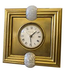 Check spelling or type a new query. 1970s Mid Century Modern Brass Murano Glass Table Clock By Tommaso Barbi 159873