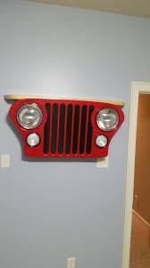 Wall Decor Jeep Grill Jeep Grill Automotive Decor Vintage Industrial Decor