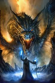 Revised Dragon Painting By Chrisscalf Drachen Drachenkunst Fantasy Kunst