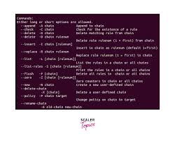 Setting up and managing firewalls (iptables) - Scaler Topics