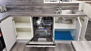 Click on any image below to view sizes and prices. Kompact Slab Light Grey Gloss Kitchen Wood Effect Laminate Appliances