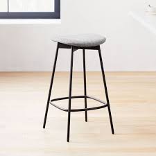 Then, i sat in one. Modern Petal Backless Counter Stool