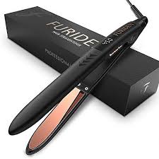 Bio Ionic 10x Pro Styling Iron 1 Inch Professional Hair Straightener Titanium Flat Iron For Hair Furiden Hair Straightening And Curling Iron 2 In 1 With 1 Inch Plates Thin Flat Iron For All Hair T Flat Iron Hair Styles
