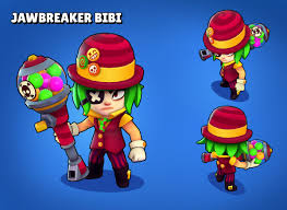 Check out each of the brawler's skins. Zerge Brawl Stars On Twitter I Was Thinking About Demonic Bibi Lol Anyways You Re So Good I Love Your Skins