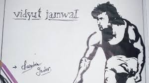 How To Make Vidyut Jamwal Sketch By Divine Sketchs Youtube He is all set to be india's next gen action hero given his extraordinary performance in the action space in all his films, be it in bolly. how to make vidyut jamwal sketch by divine sketchs