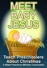 Meet Baby Jesus 4 Week Preschool Ministry Christmas Curriculum Preschool Bible Lessons Christmas Sunday School Lessons Preschool Bible