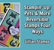 Stampin' Up! Pets & More - Reversible Stamps Four Ways
