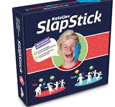 Likely borrowed from latin, perhaps with influence from middle french. Youtube Ster Kalvijn Lanceert Partyspel Slapstick Emerce