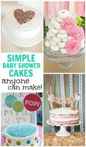Diy Baby Shower Cake Ideas How To Make Simple Easy Homemade Cakes