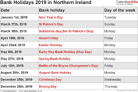 Spend quality time with the family this bank uk bank holidays 2021. Bank Holidays 2019 In The Uk With Printable Templates