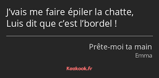 Film potno escort villeurbanne des femmes pour le sexe gonzo suce dans la. Citation J Vais Me Faire Epiler La Chatte Luis Dit Que Kaakook