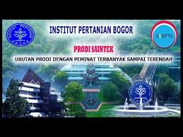 Ipb Daftar Prodi Saintek Dan Soshum Institut Pertanian Bogor Youtube