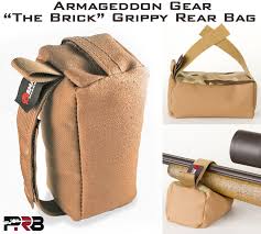 This is a shooting rest i made in about an hour for $5. Armageddon Gear The Brick Grippy Rear Bag Shooting Bag Jpg Precisionrifleblog Com
