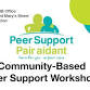 Community-Based Peer Support Workshop - Fredericton event image