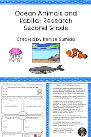 This Is A Note Taking Lesson To Teach About Animals In Ocean Habita Kindergarten Worksheets Sight Words 2nd Grade Reading Passages 2nd Grade Reading Worksheets