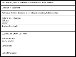 Clinical Trial Report Template 2 Templates Example Templates Example Report Template Clinical Trials Sample Resume