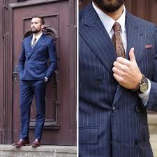 With a host of fits, our suits in plain or checks are perfect to leave that lasting impression. Double Breasted Business Formal Men Suit Navy Blue Pinstripe Suit Men Blazer Casual Coat Jacket Slim Fit Tuxedo Suit With Pants Suits Aliexpress