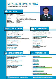Kumpulan cv ini dapat kamu gunakan sebagai referensi untuk melamar kerja, melamar organisasi. 25 Contoh Cv Lamaran Kerja Daftar Riwayat Hidup Yang Menarik Kreatif Websiteku99