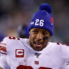 Saquon Barkley, Miles Sanders swap jerseys after Sanders helps set up  Eagles win over Giants