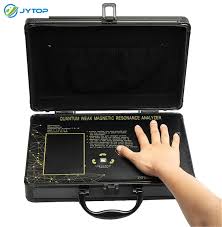 2019 Black 6th Generation Portable Quantum Magnetic Resonance Body Analyzer