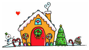Casinha De Gengibre Q Ue Tal Presentear Alguem Com Um Desenho Assim Christmas Drawing Xmas Drawing Kawaii Christmas