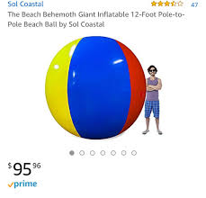 Maybe you would like to learn more about one of these? The Beach Behemoth Giant Inflatable Beach Ball Album On Imgur