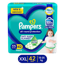 PAMPERS PANTS XXL 42S | Aspire Online