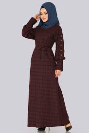 Elbise Balon Kol Elbise Mdb3989 S Bordo Elbise Elbiseler Giyim
