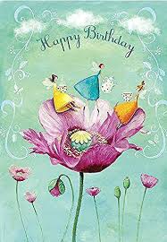 Alles Gute Zum Geburtstag Mit Madchen In Der Mohnblumenkunstlerillustration Durch Www Milam In 2020 Happy Birthday Greetings Happy Birthday Images Happy Birthday Cards