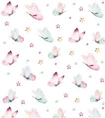Papel De Parede Borboletas Rosas Papeis de parede para quartos de bebe. papel de parede borboletas rosas