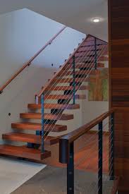 15 Outstanding Mid Century Modern Staircase Designs To Bring You Back In Time Modern Staircase Modern Stairs Modern Stair Railing