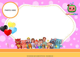 This free cocomelon party printable download| chip bag template is perfect for a cocomelon themed party for boy's or girl's. Free Printable Cocomelon Baby Shower Invitation T Free Printable Baby Shower Invitations Baby Shower Invitation Templates Printable Baby Shower Invitations