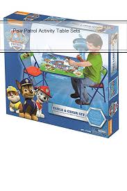 Paw Patrol Activity Table Sets Activity Table Paw Patrol Table Settings