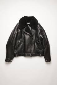 Shearling Jacket Dark Brown Beige Shearling Jacket Black Shearling Jacket Shearling
