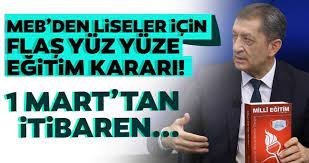 Son dakika açıklama meb ile ilgili tüm haberlere, video, fotoğraf ve yorumlara my memur ile ulaşın. Milli Egitim Bakanligi Ndan Son Dakika Aciklamasi Liselerde Yuz Yuze Egitim Son Dakika Haberler