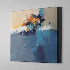 bari gallery انطباع 1 لوحة كانفس لوحة فنية جدارية للمنزل art painting